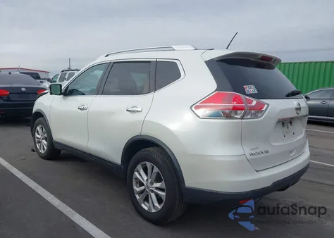 2016 Nissan Rogue Sv z USA, uszkodzony, nr VIN KNMAT2MV6GP620334